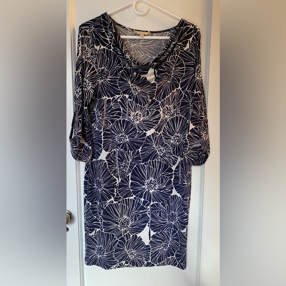 Banana Republic Poppy Floral Shift Dress - Medium